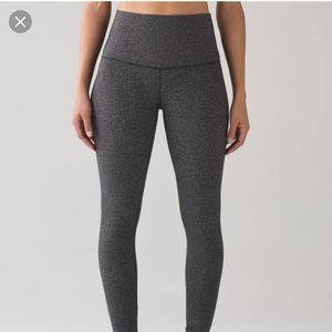 Lululemon Wunder Under HR size 4 Luon Herringbone